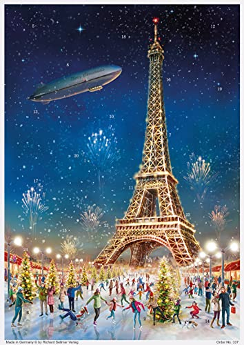Adventskalender Sellmer Verlag Paris Eifelturm