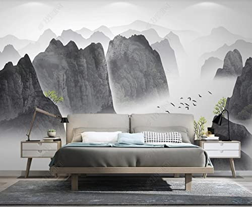 MIWEI Wallpaper Papier Peint Panoramique Oiseau De Montagne Papier Peints Intissé Decoration Murale Chambre Salon 430x300cm-M213056
