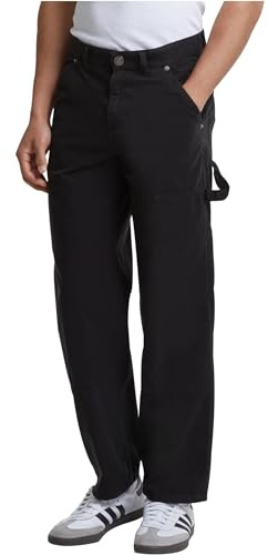 Urban Classics Herren Twill Double Knee Pants Black, 36