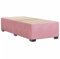 vidaXL Bettgestell, Bettrahmen mit Lattenrost, Polsterbett Bett für Schlafzimmer, Einzelbett Schlafzimmerbett, Rosa 90x190 cm Samt