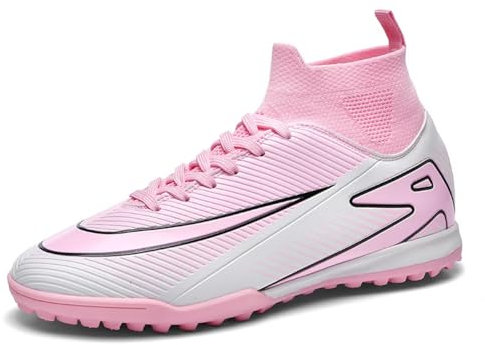 Womens Football Boots Girls Astro Turf Trainers Football Shoes Non-Slip Professional Indoor Soccer Shoes Womens