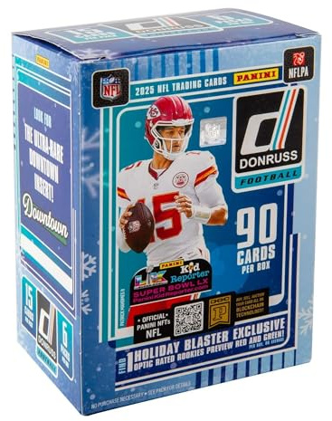 2025 Panini Donruss Football Trading Cards Blaster Box