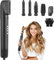 Hair Styler, 5 in 1 110000 RPM High Speed Hot Air Brush & Ionic Hair Dryer with Auto Air Curlers, Hot Air Comb, Electric Hair Dryer Brush, Fast Drying, Volumizing,Curling,Straightening, All Hair Types
