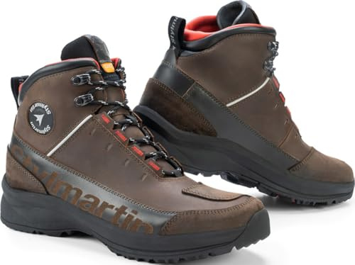 Stylmartin Vertigo wasserdichte Motorrad Schuhe, braun, 42