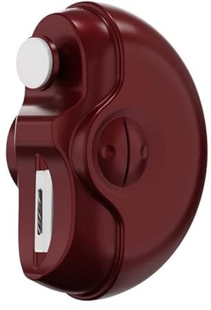 Electric Nail Clippers for Seniors, 2025 New 3 in 1 Adjustable Electric Polishing Automatic Nail Clippers for Fingers & Toes, Adults & Senior (Red)