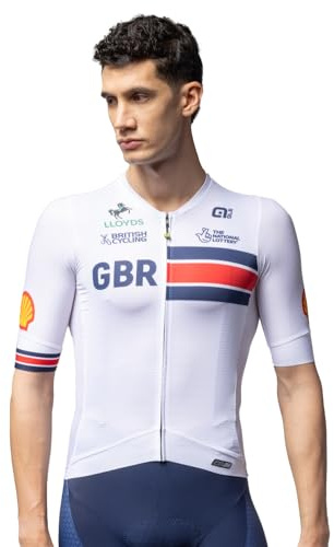 Alé Men's British Cycling Official PR-S 2.0 Short Sleeve Cycling Jersey
