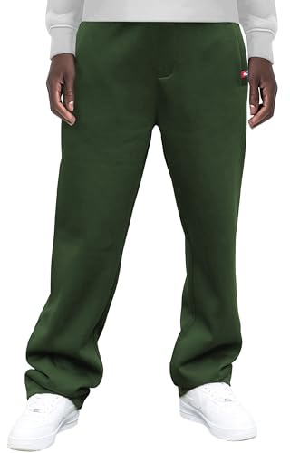 CUBAIANS Artemisa Herren Jogginghose Loose Fit Baggysweat Gerades Bein Oversize Freizeit Sweat