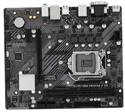 schede madri Scheda madre Fit For ASRock H510M-HDV/M.2 SE Supporta CPU i9-10900K 10850K i7-11700KF 10700KF i5-11600K 10600K LGA1200 2×DDR4 3200MHz M