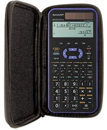 WYNGS Schutztasche Schwarz kompatibel mit Sharp EL-W531XG