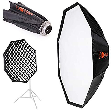 120cm Octabox Softbox & Grid | Bowens Mount | LuxLight® | Umbrella Octobox