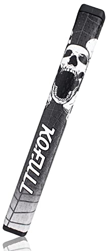 Kofull Golf Griff Golf Griffe Skull & Spider Pistole GTR 2.0 Golf Putter Griff 1PCS Schwarz