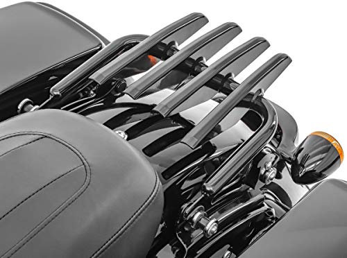 Gepäckträger Abnehmbar kompatibel mit Harley Davidson Touring Modelle 09-25 schwarz