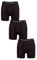 SockShop Lazy Panda Homme Bambou Boxer Shorts Paquet de 3 Noir Extra Grand