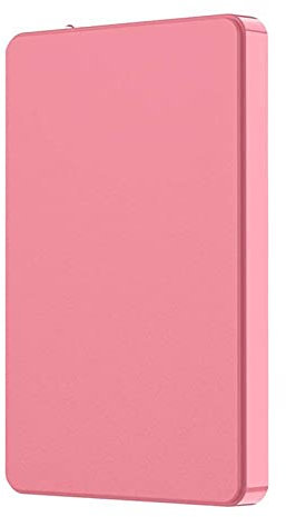 Disque dur externe HDD 2 To / 500 Go / 120 Go / 80 Go USB 3.0 pour ordinateur de bureau, PS4, ordinateur portable, Xbox, Smart TV (80 Go, Rose)