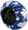 YIZIJIZI Terry Lined Shower Cap,Triple Layer Large Cap for Women,Shower Cap Reusable Waterproof,Long Thick Hair(Blue)