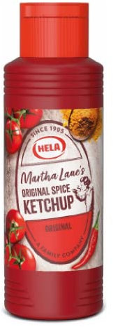 HELA Martha German Curry Ketchup Original 800ml. BBQ, 1