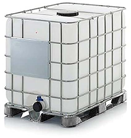 DARE WIN STORE Cuve de Stockage 1000l IBC Poche rénovée Grillage translucide pour liquides Hors carburants