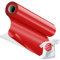 JAVIGA Plotterfolie Textil-30,5cm x 6m Rot Flexfolie Plotterfolie Vinyl für PlotterMaschine, Bügelfolie für Textilien, DIY T-Shirts & Stoffe, Plotter Zubehör Textilfolie Plotter Eine Rolle