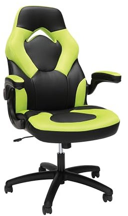 RESPAWN 3085 Gaming Chair - Gamer & Office Chair with Integrated Headrest, Adjustable Tilt & Tilt Lock - Green