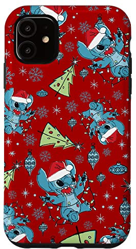 iPhone 11 Disney Lilo & Stitch Holiday Fun Case