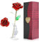 ARIATI Forever Red Rose: Elegant 24K Gold-Plated Flower with Stand - A Lasting and Romantic Gift for Her on Valentine's Day, Mother's Day, Anniversary, Wedding, or Birthday