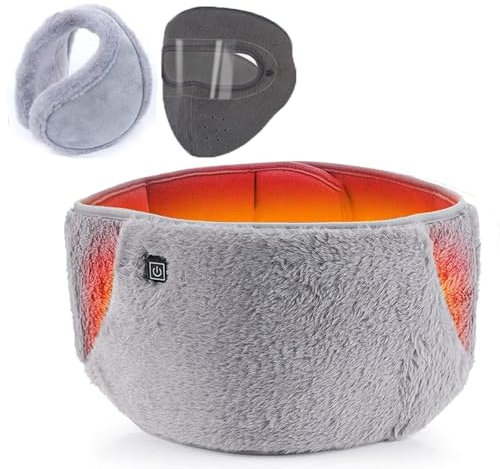 Electric Heat Pad Period Belt - 3 Modes Heat Pads for Pain Relief | Heating Pad Belt Comfortable Wrap Around Heating Pad | Electric Heat Pad for Home Company Travel | Gift for Women