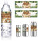 GOMAKERER 30 Feuille D'Étiquettes pour Bouteilles d'eau sur Thème Safari Autocollants Enveloppants pour Bouteille d'eau Motif Tigre Lion Girafe Étiquettes Personnalisées pour Bouteille d'eau Fête