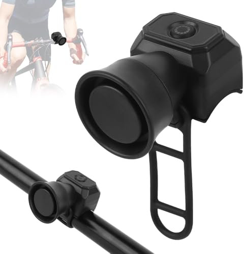 LYPPUL Fahrradklingel Elektrisch, 120dB Fahrradhupe Elektrisch Laut, IPX4 wasserdichte Fahrradglocke Wiederaufladbar, Hupe Fahrrad Klingel mit Klingeltöne für Kinder Rennrad Elektroroller MTB Bike