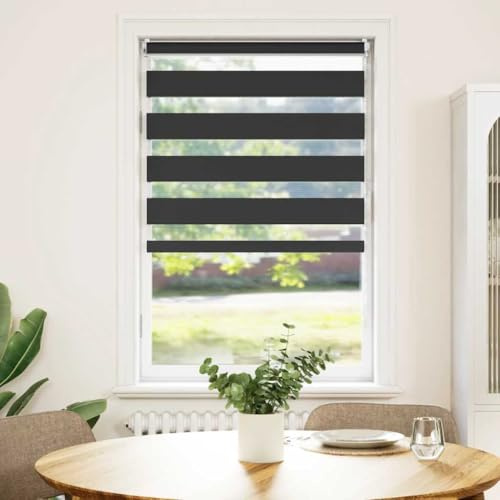 Rollo Dachfenster Verdunkelungsrollo,Doppelrollo Seitenzug,Rolladen für Fenster und Türen
