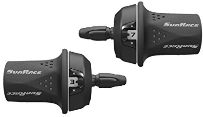 SUN RACE TSM21 Twist Shifter Right 8-Speed Mando DE Cambio, Adultos Unisex, Multicolor, ESTANDAR