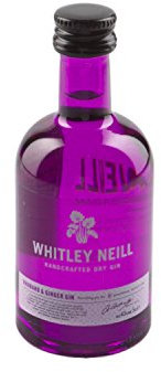 Whitley Neill Rhubarb & Ginger Gin 5cl Miniature