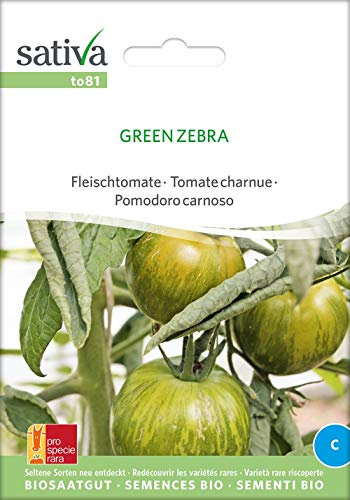 Fleischtomate Green Zebra | Bio-Tomatensamen