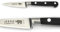 Thiers-Issard Sabatier Schälmesser Küchenmesser Messer - Klinge 8 cm - Griff Nylon schwarz - Durchgeschmiedete Profi Qualität