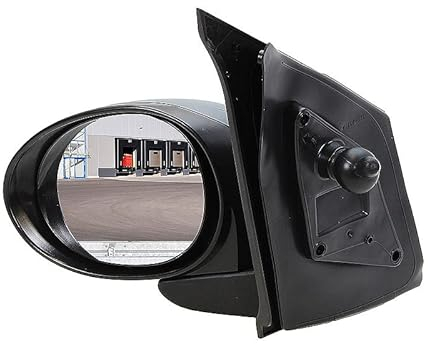 BESTPRICE 1x Elektrischer Außenspiegel links Seitenspiegel konvex Kompatibel mit CITROËN C1 (PM_, PN_), PEUGEOT 107 (PM_, PN_), TOYOTA AYGO (_B1_)