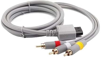 Wiresmith Standard RCA AV Composite Cable for Nintendo Wii / Wii U
