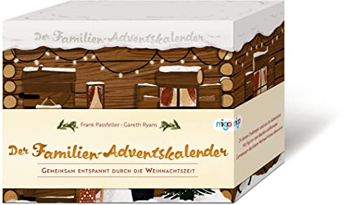Der Familien-Adventskalender: Gemeinsam entspannt durch die Weihnachtszeit. Schöner Kalender für die Weihnachtszeit mit 24 Boxen voller ... Spielen, Basteln und Dekorieren ab 5 Jahren