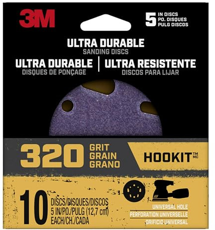 3M Disc5IN10PK320 Disque abrasif Violet