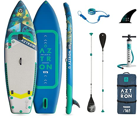 AZTRON SUP Polaris Combo Adventure/Fishing 11'4 Deck Touring - 340 x 91 x 15 cm