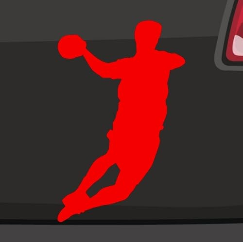 Handballer Aufkleber -6 Größen 21 Farben- 7-Meter Freiwurf Kreisläufer Anwurf