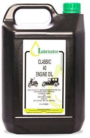 Lubrisolve Classic SAE 40 Engine Oil 5 litres