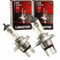2X Halogen H4 Scheinwerferlampe Birne kompatibel für Citroen Berlingo 60W / 55W 12V Abblendlicht Fernlicht Glühlampen | E - Prüfzeichen | Sockel P43t - Warm Weiß