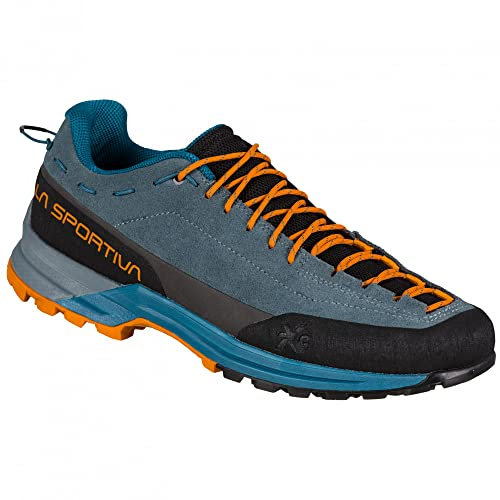LA SPORTIVA M Tx Guide Leather Blau - Technischer leistungsfähiger Herren Approach Schuh, Größe EU 44.5 - Farbe Space Bl