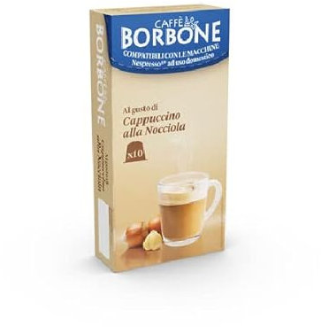 60 CAPSULE NOCCIOLA CAFFÈ BORBONE COMPATIBILE CON NESPRESSO