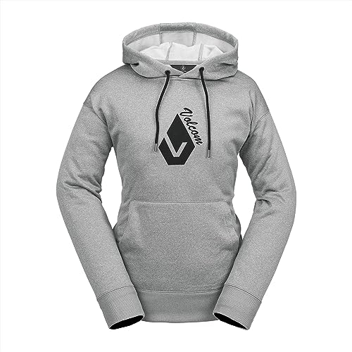 VOLCOM Unisex Core Hydro Hoodie Fleece, grau, M