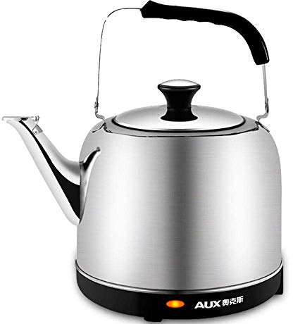 Bouilloire électrique Bouilloire en acier inoxydable 304 Bouilloire grande capacité Bouilloire électrique 5L Present