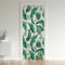 Tropische Blätter Türvorhang 106x203cm für Tür Privatsphäre Grün Blatt Schrank Vorhang für Innentür Raumteiler für Schlafzimmer Wohnzimmer Botanische 30%-50% Zimmer Verdunkelung Schwarzout Vorhang