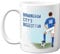 Football Mug Gift for Birmingham Fans - Footy Biggest Fan - Happy Birthday Mugs Present Gifts for Son Dad Brother Uncle Colleague Friend Cousin, 11oz Ceramic Dishwasher Safe Coffee Tea Cup