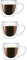 vienberg 200ml doppelwandige Gläser mit Henkel | aus Borosilikatglas Hand geblasen | Thermo Glas, Thermogläser | für Latte Macchiato, Teeglas, Kaffeeglas doppel isoliert (3 Stück)