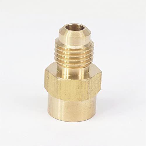 Xuhu-Raccords de tuyau Fil 7/16 -20 TUBE FIT OD 1/4 -1/8 NPT Femelle Femelle SAE 45 degrés Adaptateurs d'ajustage de tuyaux 229PI, Matériau robuste