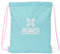 MUNICH HEAVEN - Mochila Saco Plano Grande, Mochila, Ideal para Niños de Diferentes Edades, Cómoda y Versátil, Calidad y Resistencia, 35x40 cm, Color Celeste